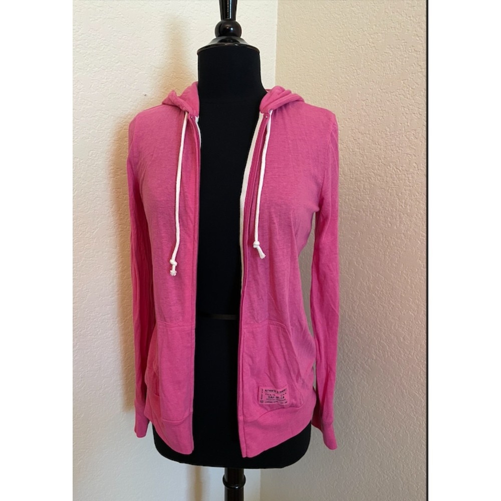 Gap Lightweight Zip Hoodie-Rolled up Sleeves - Sz M